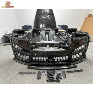 Kits de carrosserie en fibre de carbone forgée style Mansori 2025 pour Rolls Royce Cullinan : cache-moteur, lèvre de pare-chocs, ailes, jantes, phares - Product Image 3