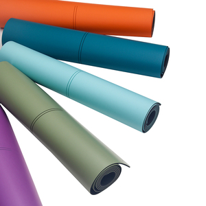 Logo personnalisé Écologique 4mm <span class=keywords><strong>Épais</strong></span>seur <span class=keywords><strong>Caoutchouc</strong></span> Naturel PU <span class=keywords><strong>Tapis</strong></span> De Yoga Antidérapant Voyage Formation Pilates Exercice Fitness <span class=keywords><strong>Tapis</strong></span> - Product Image 1