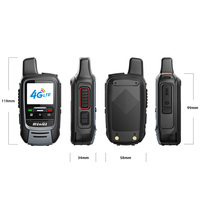 Radio bidirectionnelle longue portée 2G 3G 4G LTE POC, système Gxin, carte SIM, interphone mobile sans fil, PTT mondial, talkie-walkie