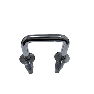 Conector de Muebles en Forma de U Xinjunye, Acero Inoxidable Niquelado, Accesorio de Ferretería Duradero - Product Image 1