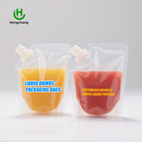 Emballage personnalisé de purée de fruits biologiques de 120ml 150ml pochette refermable pour aliments pour bébés avec bouchon facile à presser sac en plastique étanche
