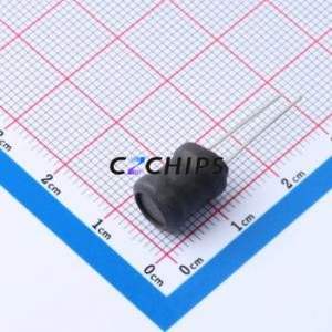 Inductor de Anillo de Color XR8*10-100K-L / Componente de Orificio Pasante (THT), D8xL10mm 10uH 10% Núcleo I - Product Image 2