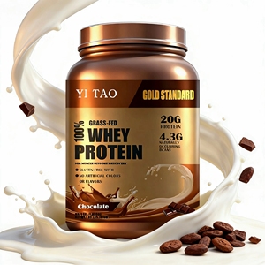 Poudre de protéines de lactosérum de haute qualité pour la nutrition sportive, la musculation, absorption rapide, complément alimentaire de qualité alimentaire - Product Image 2