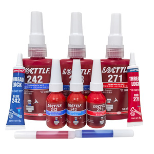 กาวแอนแอโรบิก 242, น้ำยาล็อคเกลียวโลหะ; 243, กาวทนอุณหภูมิสูงสำหรับซีลและยึดสกรู; 271 - Product Image 1