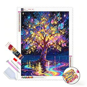 OCHOICE Kit Diamante 5D all'ingrosso per Adulti Principianti - L'Albero della Vita - Facile Pittura con Diamanti, Decorazione Murale per la Casa - Product Image 1