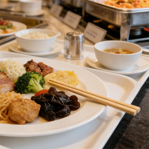 Baguettes à nouilles en bambou écologique, naturel, sans bavures, 24 cm, anti-brûlure, spécial restaurant, personnalisables pour événements - Product Image 3