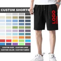 100% coton hommes sueur impression personnalisée Logo Nylon maille course Cargo respirant sport court avec poches hommes genou longueur Shorts