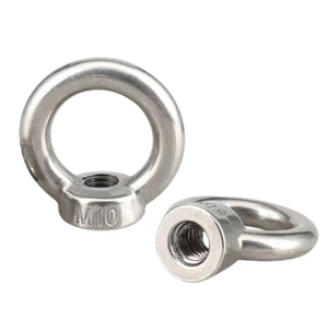 304 Écrou d'oeil de levage en acier de carton Écrou d'oeil de levage de Style allemand, levage d'élingue d'anneau M3 <span class=keywords><strong>M48</strong></span>, écrou d'oeil de levage de Style japonais - Product Image 4