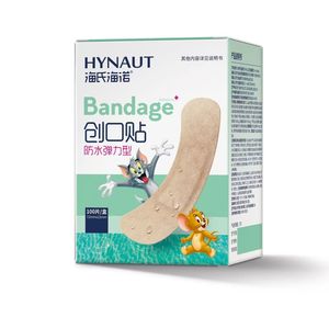 Bandas adhesivas elásticas impermeables de Haier, 100 piezas por caja, bandas adhesivas desechables - Product Image 5