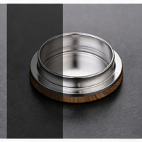 En stock – Nouvelle bouilloire en verre borosilicate chinois résistant à la chaleur, ensemble théière magnétique rotative avec poignée et filtre