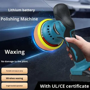 <span class=keywords><strong>Machine</strong></span> à polir les voitures industrielle fabriquée en usine, bricolage, sans fil, 21V, vitesse variable, alimentée par batterie, pour le detailing automobile, le lustrage - Product Image 2