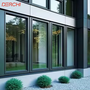 Finestre in Alluminio Antivento ad Alta Efficienza, Finestre a Battente Moderne con Doppio Vetro e Telaio in Alluminio, Sicure e Durevoli - Product Image 1