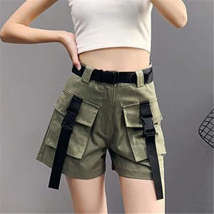 Baggy Shorts pour femmes lâche Style coréen pantalons courts femme été Streetwear esthétique élégant fluide bas prix Harajuku mode - Product Image 3