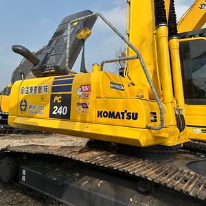 Excavatrice d'occasion Komatsu PC240 24 tonnes, haute qualité, vente professionnelle en stock avec livraison rapide - Product Image 3