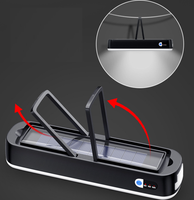 Lampe de poche LED Portable à suspendre, 40 pièces, lampe-torche solaire 2v pour Camp, Rechargeable, avec batterie externe