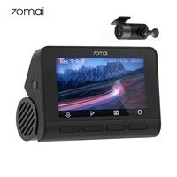 Caméra embarquée A800s 4K avec deux caméras avant/arrière, caméra de recul intégrée, GPS et ADAS, écran IPS