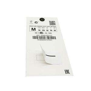 Etiquetas colgantes para ropa de alta calidad al por mayor (37x21mm) – impresión de etiquetas colgantes personalizadas - Product Image 2