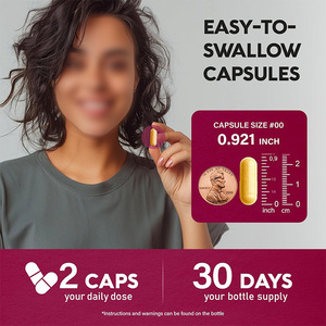 Suplemen Tubuh <span class=keywords><strong>Vitamin</strong></span> <span class=keywords><strong>B</strong></span> Kompleks OEM Softgel B1 B6 B12, Mendukung Energi, Kapsul <span class=keywords><strong>Vitamin</strong></span> <span class=keywords><strong>B</strong></span> Kompleks - Product Image 2