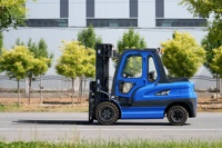 Chariot élévateur électrique agricole Solreign CPD40 2 tonnes 3 tonnes, nouveau modèle, batterie lithium 4 roues, autonomie 8 heures, 4 mètres