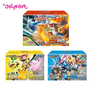การ์ดสะสม PTCG ของแท้จากญี่ปุ่น ลายอนิเมะ พิคาชู หนังแท้ แบบรวมชุด 151 ตัว รุ่นพิเศษสำหรับครอบครัว ชุดบูสเตอร์สำหรับเด็ก - Product Image 1
