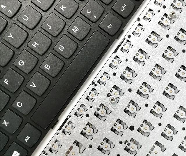 US Keyboard for Lenovo IdeaPad 110-15ISK 110-17ACL 110-17IKB 110-17ISK Black No Backlit With Frame Laptop Keyboard
