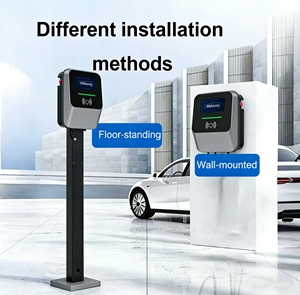 Nouvelle borne de recharge pour voiture électrique 7 kW 32 A Type 2 Niveau 2 avec affichage LCD intelligent certifiée pour usage domestique - Product Image 3