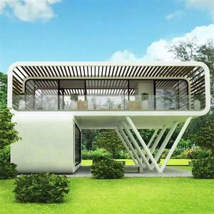 <strong>Customized</strong> Size Casa 40 Ft Luxury Residential Prefabricated Multi Functional Apple Cabin <strong>House</strong> for Sales - Product Image 1