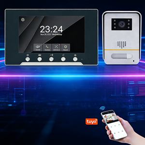 กล้องออดอัจฉริยะ 4 สาย 1080P WiFi วิดีโอโฟนอัจฉริยะ ดีไซน์ติดตั้งบนพื้นผิว ติดตั้งง่ายสำหรับบ้านแถว - Product Image 1