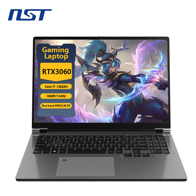 Gaming Laptop 13th Gen Intel Core I7 32GB DDR4 RAM 64GB 2TB SSD Dedicated Graphics Win 11 English Keyboard 144Hz