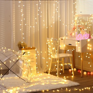 <span class=keywords><strong>LED</strong></span> 电池供电 3m 暖白/冷白童话 USB 节日圣诞户外星空灯串 - Product Image 1