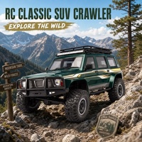 YK4107 PRO Coche RC Rock Crawler 4WD Escala 1:10 con Servo de 25KG, Bloqueo de Diferencial de Doble Velocidad, Engranaje Metálico y Luz LED