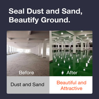Peinture de sol industrielle en résine époxy, finition granit marbre liquide, anti-usure, anti-poussière, revêtement de sol pour garage