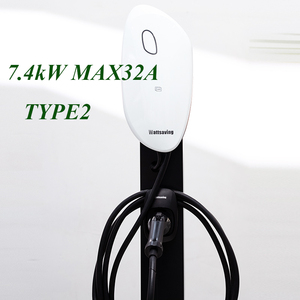 เครื่องชาร์จรถยนต์ไฟฟ้า <span class=keywords><strong>RE7</strong></span> H 7.4kW 32A รุ่น IP65 220V แบบติดผนัง พร้อมสายเคเบิลยาว 5 เมตร ควบคุมด้วย RFID/แอปพลิเคชัน 1P+N+PE สถานีชาร์จรถยนต์ไฟฟ้า - Product Image 2