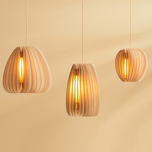 Nouveau Style Bambou LED <span class=keywords><strong>Suspension</strong></span> <span class=keywords><strong>Lanterne</strong></span> Plafonnier En Gros Décoration Rotin Lustre Pendentif Luminaire - Product Image 2