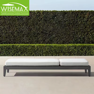 أثاث WISEMAX لجميع الأحوال الجوية ، أثاث بجانب المسبح ، إطار من الألومنيوم ، ووسادة مقاومة للماء ، كراسي التشمس لحديقة وحمام السباحة - Product Image 4