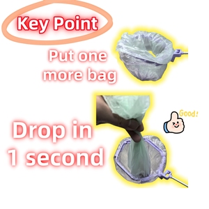 Nouveau modèle attrape-crottes de chien pli classique en acier inoxydable tige télescopique ramasseur de crottes scooper - Product Image 3