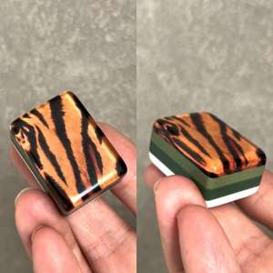 Juego de Mahjong Decorativo Infantil de Melamina de 4 Capas, Diseño <span class=keywords><strong>a</strong></span> Rayas, Antidesvanecimiento, Estilo Moderno y Lujoso, Venta al Por Mayor - Product Image 5