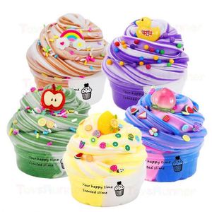 New Hot Selling Educational Toy Cup Cake Slime <b>Putty</b> Clay Fluffy Soft Toy <b>Plastic</b> - Product Image 1