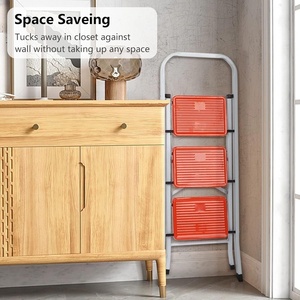 Deliladder <span class=keywords><strong>DLS</strong></span> Escabeau pliant en acier 2.3.4.5 Escabeaux 150KGS Chargement Design traditionnel Hôtel Utilisation 1 an de garantie - Product Image 4