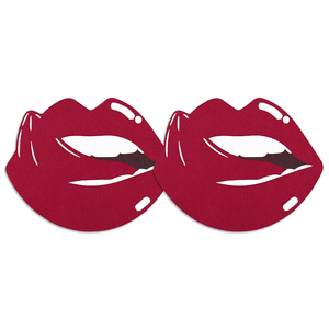 Pezoneras Adhesivas Sensuales para Cubrir los Pezones, Pegatinas para los Senos, Cubiertas para los Pezones con Diseño de Beso, Hermosas <span class=keywords><strong>y</strong></span> Sensuales - Product Image 6