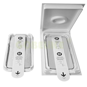 Miếng dán màn hình cường lực trong suốt HD bán buôn, dụng cụ dán dễ dàng cho điện thoại iPhone, Samsung, Xiaomi - Product Image 3