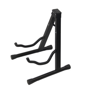 Support de sol compact et pliable en métal pour guitare avec pupitre, stable et durable, accessoire d'<span class=keywords><strong>instrument</strong></span> - Product Image 1