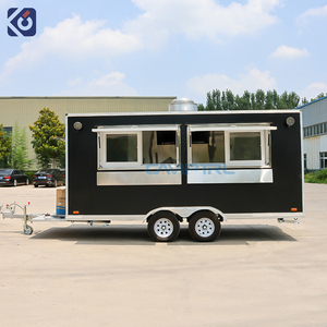 CAMPTRL Towable Customized <strong>Food</strong> Trailer Mobile <strong>Food</strong> Truck Fully Equipped Kitchen Concession Trailer Ice Cream Pizza <strong>Food</strong> <strong>Cart</strong> - Product Image 2