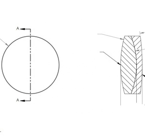 맞춤 제작 중국산 광학 유리 렌즈 무색 망원경 렌즈 판매 - Product Image 2