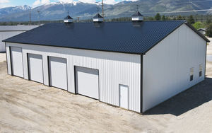 CNESSAR – Bâtiment préfabriqué en acier léger, résistant à la corrosion, pour atelier ou école, économique - Product Image 2