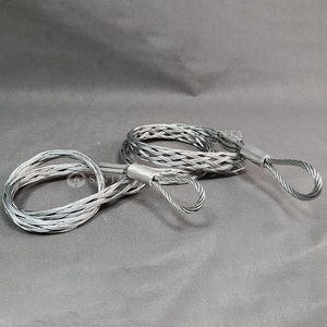 Al por mayor Calcetines de sujeción para cables de malla de acero galvanizado en caliente - Product Image 3