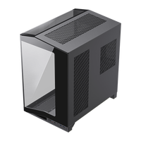 GAMEMAX N71 Mid Tower ATX Gaming Computer Cases & Towers Wholesales Tempered Glass Gaming PC Desktop PC for Cabinet