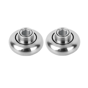Factory Batch 304 Stainless Steel Full-Steel Ball Pulley Quality <b>Wardrobe</b> <b>Hardware</b> Component - Product Image 2