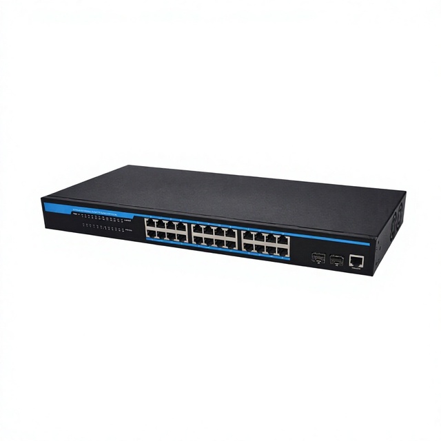 S2926R 24 10/100/1000 Base-TX Ports + 2 Gigabit SFP Port L2 Managed Gigabit Ethernet Network Switch