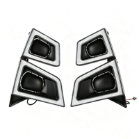 Feux de jour à LED ABS 12V avec clignotant ambre pour Isuzu D-MAX 2021-2023 Pickup